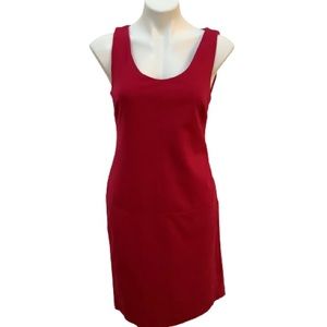 Banana republic pink bodycon sleeveless dress size 8
